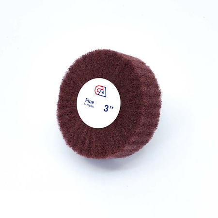 Continental Abrasives 3" x 1" x 1/4" Nonwoven Mounted Flap Wheel Fine FW-NW31F